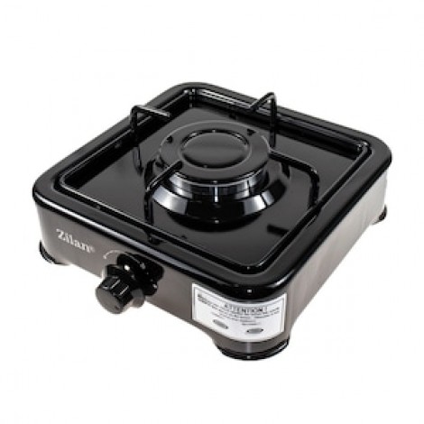 Aragaz emailat 1 ochi Zilan ZLN-0018, alimentare GPL butelie, negru