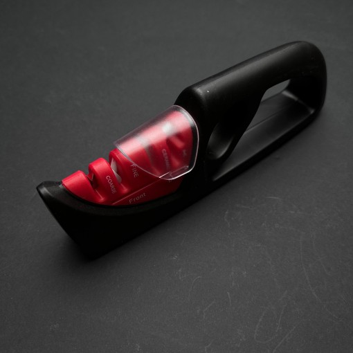 Ascutitor de cutite manual in 4 etape, plastic ABS, cu maner