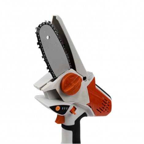 Mini Drujba Boxer BX-3303, 2 acumulatori 28V 5Ah, lama si lant 6inch, alb