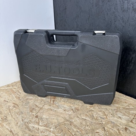 Trusa de scule profesionala 121 piese, tubulare, biti, chei fixe si clichet de 1/4, 1/2 si 3/8 + Trusa de scule 11 piese RESIGILAT- Cutie sparta