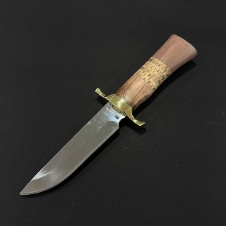 Cuțit camping tip dagger Columbia Saber 25 cm, lama otel inox, maner lemn, teacă inclusa, COL-25SA