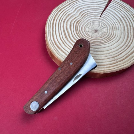 Cutit Altoit tip Briceag 19cm, lama otel inox, maner lemn maro, FR18