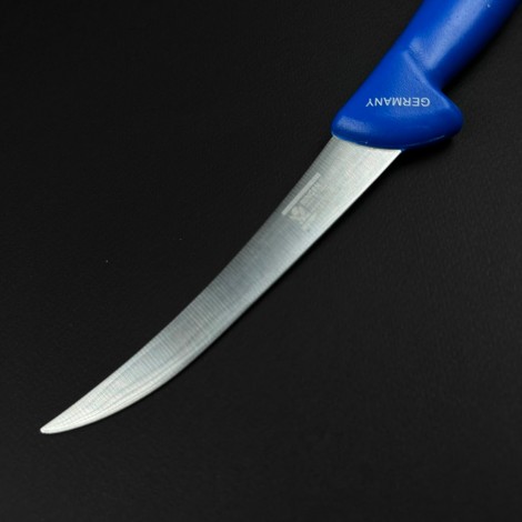 Cutit macelarie dezosat 30cm, lama otel inox, albastru CMD30A-OI