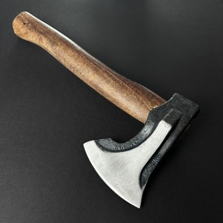 Toporisca macelarie 34cm, lama de 11cm, coada de lemn FeroCut