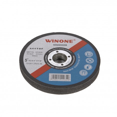 Disc abraziv pentru metal Winone, diametru 125 mm