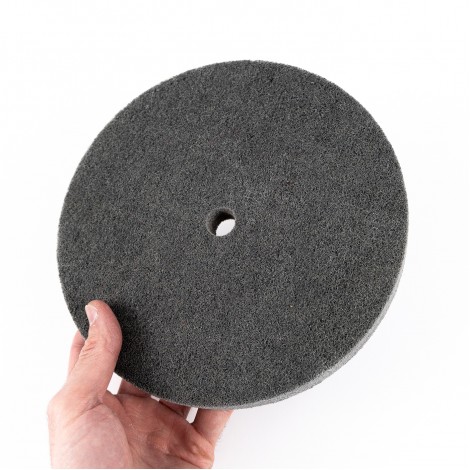 Disc pasla gri, 250mm, polizor de banc, fibra sintetica