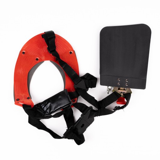 Ham reglabil pentru motocoase, carlig metalic, cu protectie