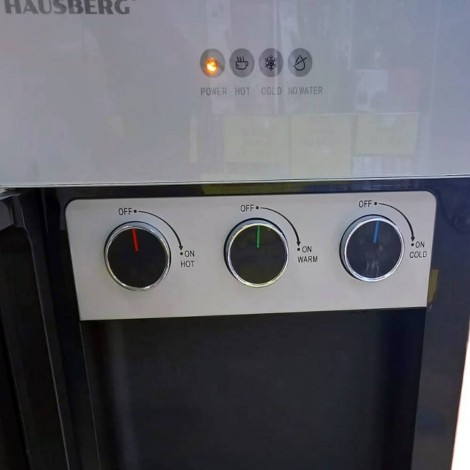 Dozator apa Hausberg HB-6027, incalzire 550W, racire 80W, gri RESIGILAT