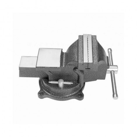 Menghina de banc, cu nicovala, pivotanta, 75mm, fonta, gri