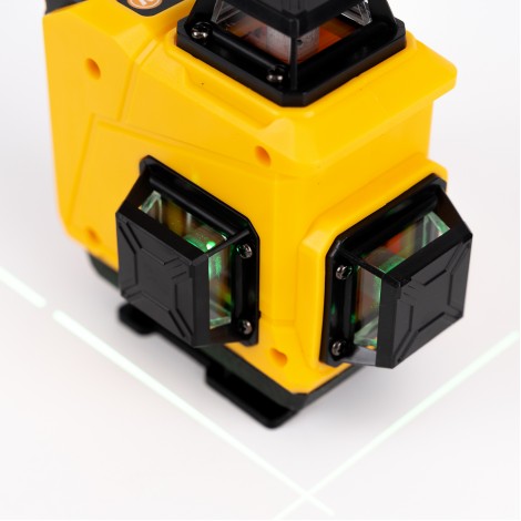 Nivela laser verde 3D StahlMayer, 2 acumulatori 5V 6Ah, 3 fascicule, trepied