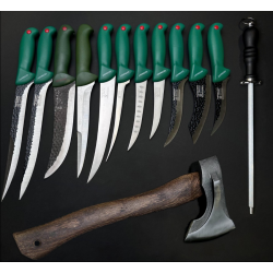 Setul de măcelărie profesional: 13 piese esențiale pentru orice bucătar pasionat