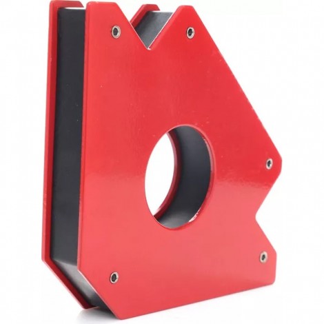Suport magnetic sudura, 33Kg, unghi 45, 90, 135 grade, rosu