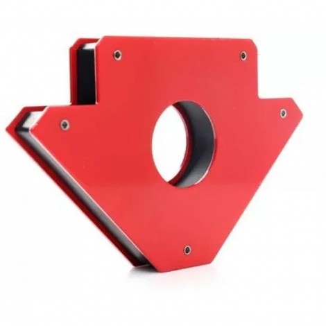 Suport magnetic sudura, 33Kg, unghi 45, 90, 135 grade, rosu