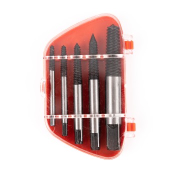 Trusa extractoare suruburi, 5 piese, 9.2 x 5.8 cm, otel Trusa extractoare suruburi, 5 piese, 9.2 x 5.8 cm, otel