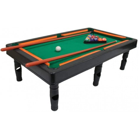 Mini masa de biliard/snooker, set complet pentru copii 43x26x3cm RESIGILAT