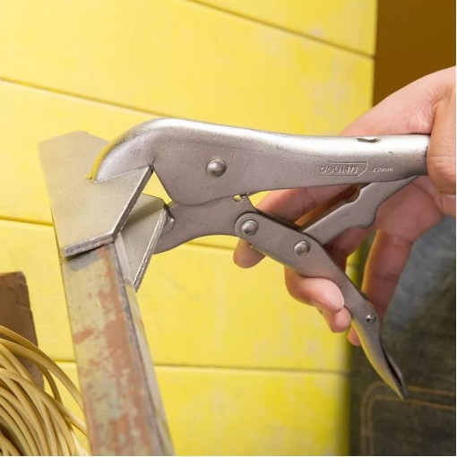 Cleste de masa plat autoblocant pentru sudura, 25mm