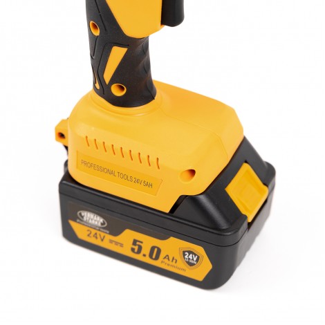 Drujba mini Vermark Starke, 24V 5Ah, lama 8cm, motor fara perii, rezervor ulei lant