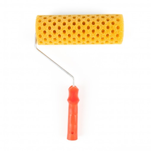 Trafalet pentru tencuieli, burete gros fagure, galben